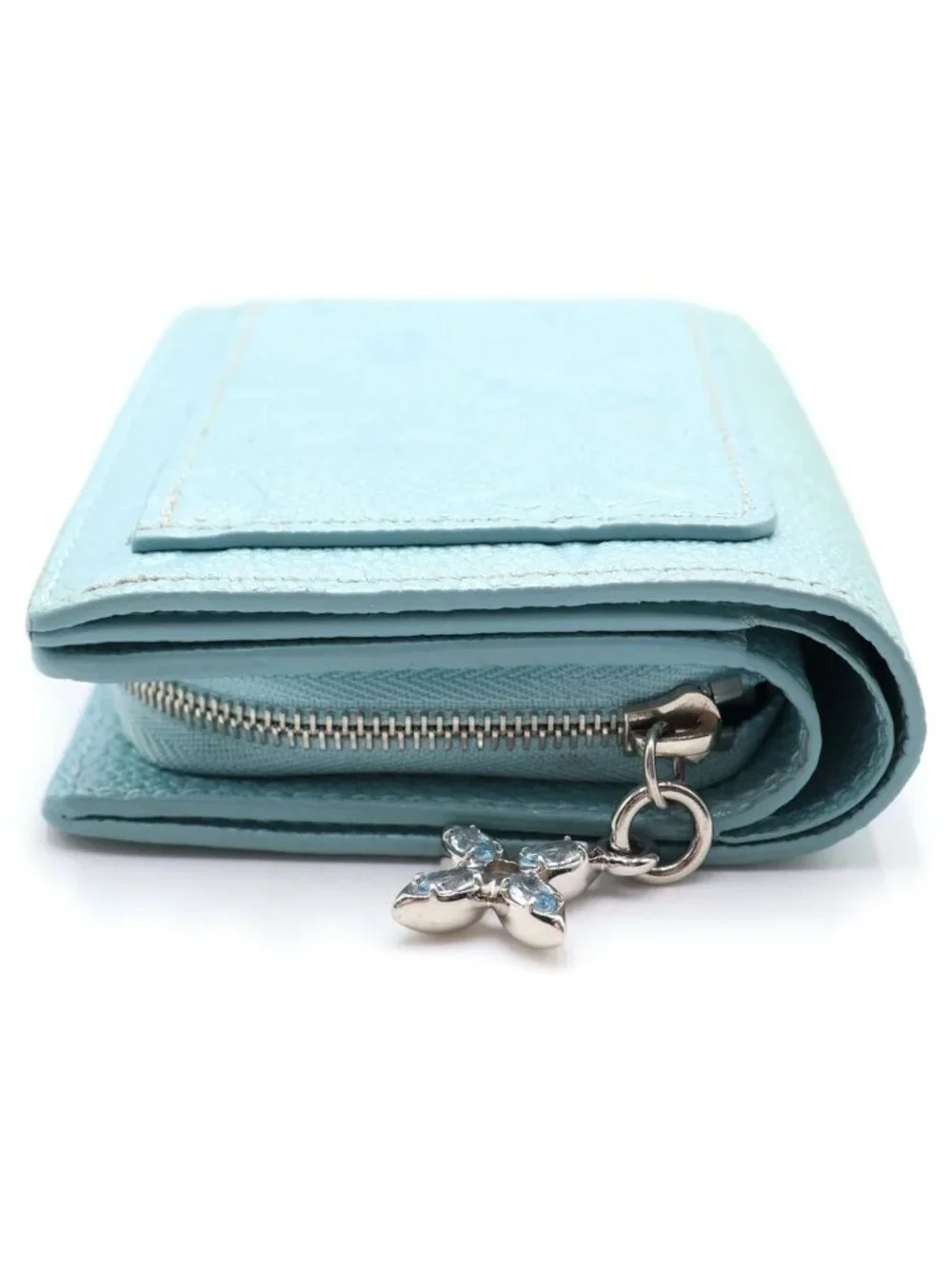 Louis Vuitton Monogram Empreinte Portefeuille Clair Leather Compact Wallet